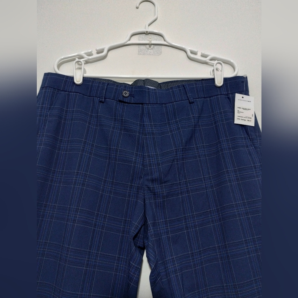 The Savile Row Company Plaid Men's 36 Waist Dress Pants Office Career - Picture 5 of 6